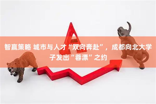 智赢策略 城市与人才“双向奔赴”，成都向北大学子发出“蓉漂”之约